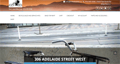 Desktop Screenshot of mikethebike.ca
